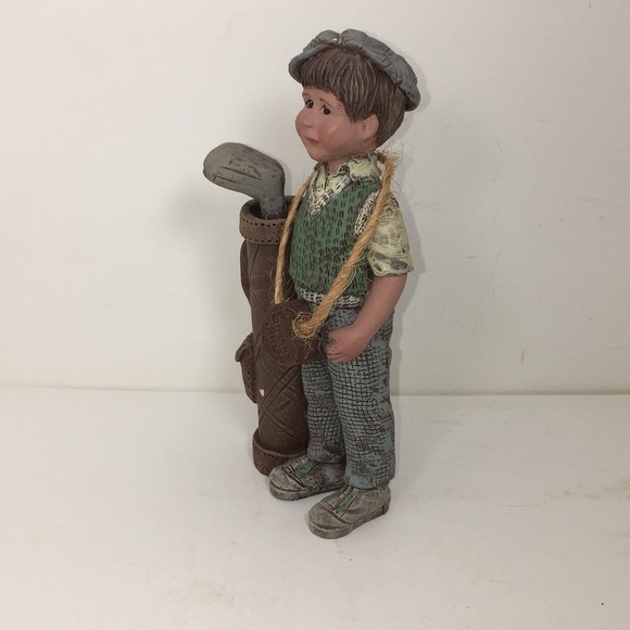 Sarahs Attic 1993 Golfer Spike Figurine - Picture 2 of 8